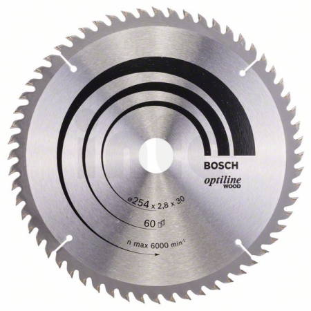 BOSCH Pilový kotouč Optiline Wood 2608640444