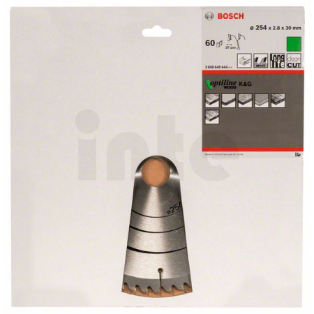 BOSCH Pilový kotouč Optiline Wood 2608640444