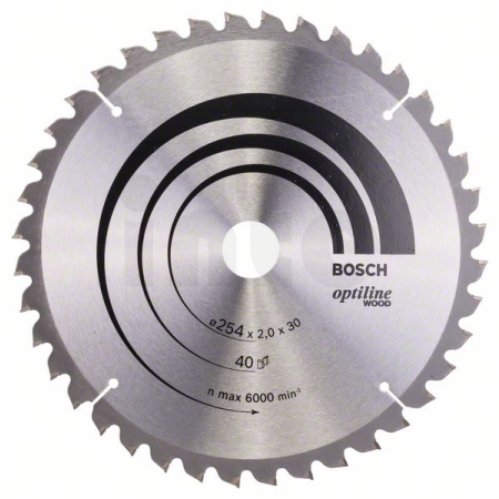 BOSCH Pilový kotouč Optiline Wood 2608640435