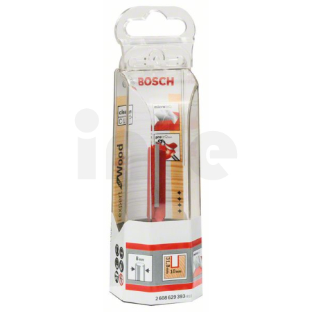 BOSCH Drážkovací fréza Expert for Wood, karbid, 8 mm, D1 10 mm, L 31,8 mm, G 69 mm 2608629393