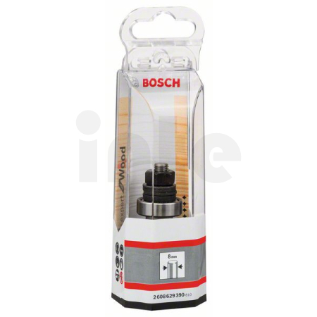 BOSCH Vřeteno pro kotoučovou frézu s kuličkovým vodicím ložiskem, 8 mm, D 22 mm, G 60,3 mm 2608629390