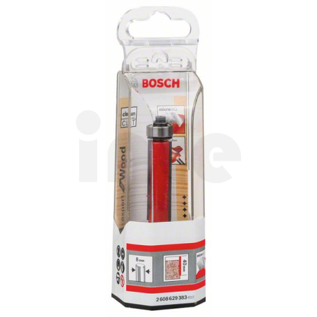 BOSCH Zarovnávací fréza Expert for Wood Laminate, 8 mm, D1 12,7 mm, L 40 mm, G 84 mm 2608629383
