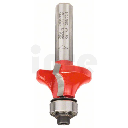 BOSCH Zaoblovací fréza Expert for Wood, 8 mm, D 28,6 mm, R1 8 mm, L 12,7 mm, G 55 mm 2608629375