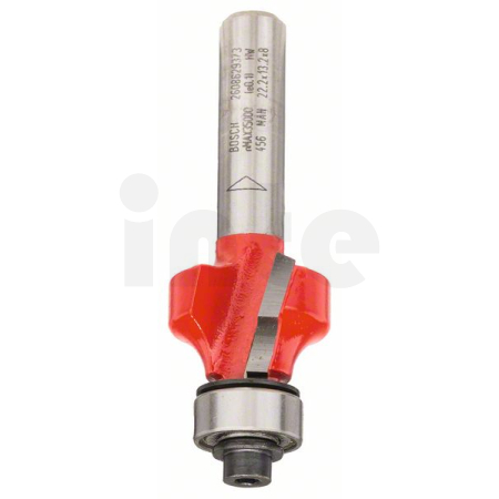 BOSCH Zaoblovací fréza Expert for Wood, 8 mm, D 22,2 mm, R1 4,75 mm, L 13,2 mm, G 55 mm 2608629373