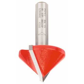 BOSCH Drážkovací fréza tvaru V, Expert for Wood, 8 mm, D 31,8 mm, L 19 mm, G 51 mm, G 90° 2608629370
