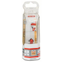 BOSCH Drážkovací fréza tvaru V, Expert for Wood, 8 mm, D 12,7 mm, L 10 mm, G 44,5 mm, G 90° 2608629369