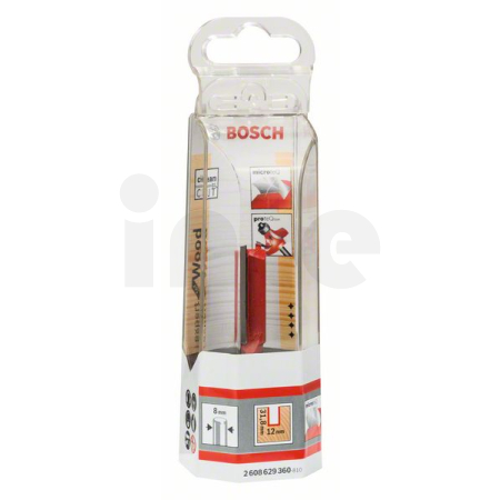 BOSCH Drážkovací fréza Expert for Wood, karbid, 8 mm, D1 12 mm, L 31,8 mm, G 63,8 mm 2608629360