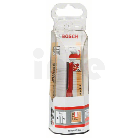 BOSCH Drážkovací fréza Expert for Wood, karbid, 8 mm, D1 8 mm, L 31,8 mm, G 70 mm 2608629359