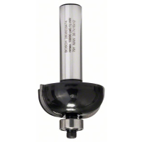 BOSCH Dlabací fréza s kuličkovým ložiskem, 12 mm, R1 12 mm, D 36,7 mm, L 16 mm, G 70 mm 2608628474