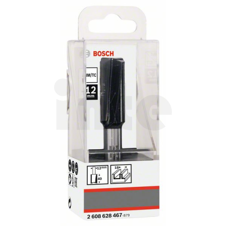 BOSCH Drážkovací fréza, 12 mm, D1 18 mm, L 40 mm, G 81 mm 2608628467