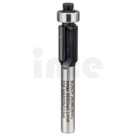 BOSCH Zarovnávací fréza, 6 mm, D1 9,5 mm, L 13,7 mm, G 56 mm 2608628462