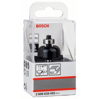 BOSCH Dlabací fréza s kuličkovým ložiskem, 6 mm, R1 6,4 mm, D 25,4 mm, L 12,6 mm, G 54 mm 2608628455