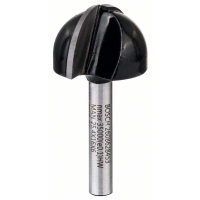 BOSCH Žlábkovací fréza, 6 mm, R1 12,7 mm, D 25,4 mm, L 15,6 mm, G 49 mm 2608628453