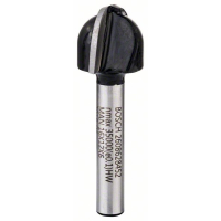 BOSCH Žlábkovací fréza, 6 mm, R1 8 mm, D 15,9 mm, L 12,3 mm, G 45 mm 2608628452