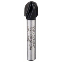 BOSCH Žlábkovací fréza, 6 mm, R1 4,7 mm, D 9,5 mm, L 9,2 mm, G 40 mm 2608628451