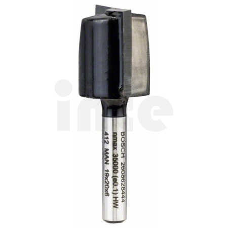 BOSCH Drážkovací fréza, 6 mm, D1 19 mm, L 19,6 mm, G 51 mm 2608628444