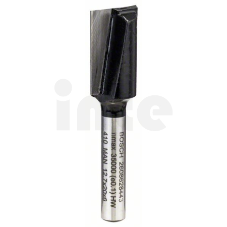 BOSCH Drážkovací fréza, 6 mm, D1 12,7 mm, L 19,6 mm, G 51 mm 2608628443