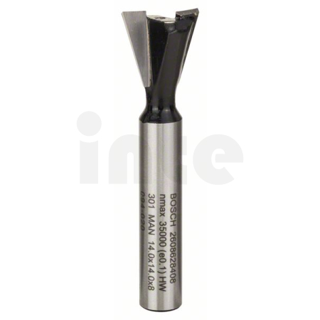 BOSCH Rybinová fréza, 8 mm, D1 14 mm, L 14 mm, G 55 mm, 15° 2608628408