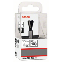 BOSCH Rybinová fréza, 8 mm, D1 14 mm, L 14 mm, G 55 mm, 15° 2608628408