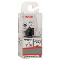 BOSCH Drážkovací fréza tvaru V, 8 mm, D1 16 mm, L 16 mm, G 45 mm, 90° 2608628407