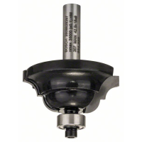 BOSCH Fréza na tvorbu hran D, 8 mm, R1 6,3 mm, B 15 mm, L 18 mm, G 60 mm 2608628397