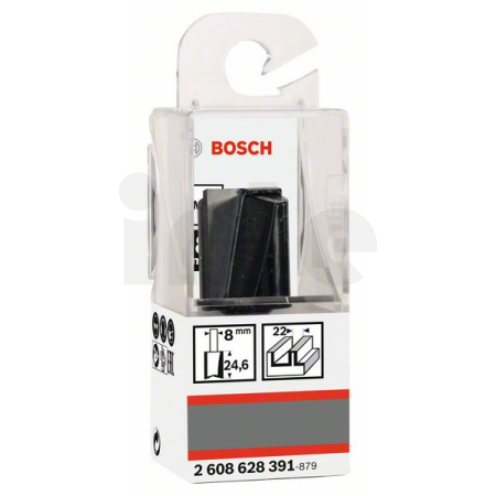BOSCH Drážkovací fréza, 8 mm, D1 22 mm, L 25 mm, G 56 mm 2608628391