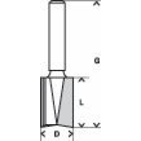 BOSCH Drážkovací fréza, 8 mm, D1 22 mm, L 25 mm, G 56 mm 2608628391