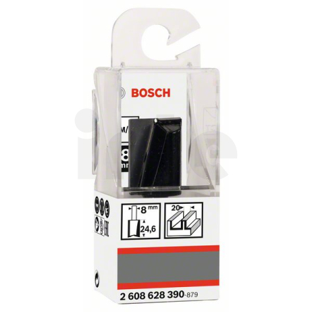BOSCH Drážkovací fréza, 8 mm, D1 20 mm, L 24,6 mm, G 56 mm 2608628390