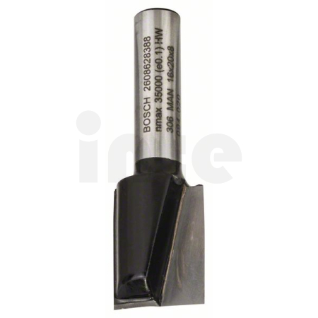 BOSCH Drážkovací fréza, 8 mm, D1 16 mm, L 19,6 mm, G 51 mm 2608628388
