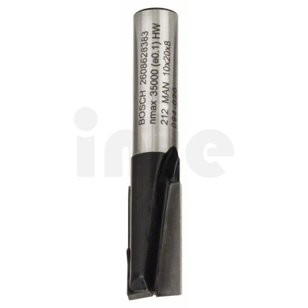BOSCH Drážkovací fréza, 8 mm, D1 10 mm, L 19,6 mm, G 51 mm 2608628383