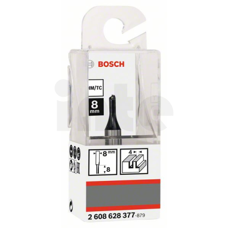 BOSCH Drážkovací fréza, 8 mm, D1 4 mm, L 8 mm, G 51 mm 2608628377