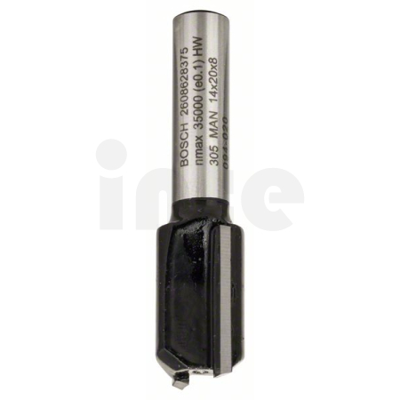 BOSCH Drážkovací fréza, 8 mm, D1 14 mm, L 19,6 mm, G 51 mm  2608628375