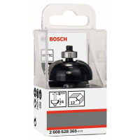 BOSCH Dlabací fréza s kuličkovým ložiskem, 8 mm, R1 12 mm, D 36,7 mm, L 16 mm, G 58 mm 2608628365