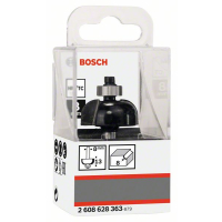 BOSCH Dlabací fréza s kuličkovým ložiskem, 8 mm, R1 8 mm, D 28,7 mm, L 13 mm, G 54 mm 2608628363