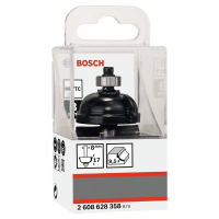 BOSCH Fréza na tvorbu hran F, 8 mm, R1 9,5 mm, D 35 mm, L 16,2 mm, G 59 mm 2608628358