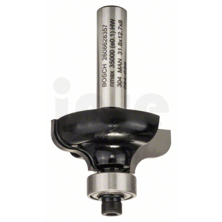 BOSCH Fréza na tvorbu hran G, 8 mm, R1 4,8 mm, D 31,8 mm, L 12,4 mm, G 54 mm 2608628357