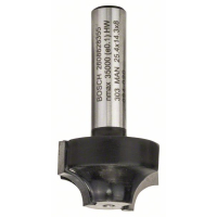 BOSCH Fréza na tvorbu hran E, 8 mm, R1 6,3 mm, D 25,4 mm, L 14 mm, G 46 mm 2608628355