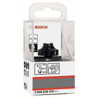 BOSCH Fréza na tvorbu hran E, 8 mm, R1 6,3 mm, D 25,4 mm, L 14 mm, G 46 mm 2608628355