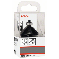 BOSCH Fazetovací fréza, 8 mm, B 11 mm, L 14,7 mm, G 56 mm, 45° 2608628352