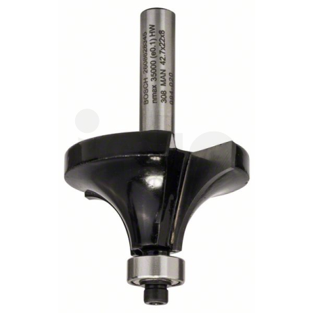 BOSCH Zaoblovací fréza, 8 mm, R1 15 mm, L 22 mm, G 66 mm 2608628345