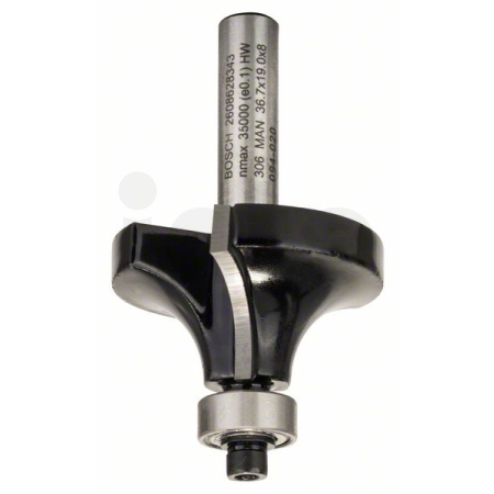 BOSCH Zaoblovací fréza, 8 mm, R1 12 mm, L 19 mm, G 60 mm 2608628343