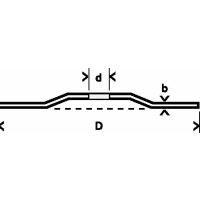 BOSCH Řezání s přesazeným středem Expert for Metal systému X-LOCK, 125×2,5×22,23 2608619257