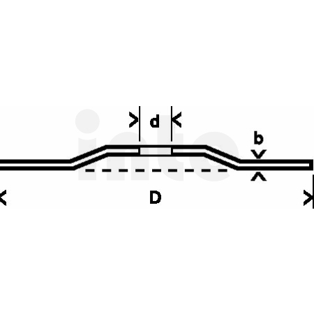 BOSCH Řezání s přesazeným středem Expert for Metal systému X-LOCK, 115×2,5×22,23 2608619256