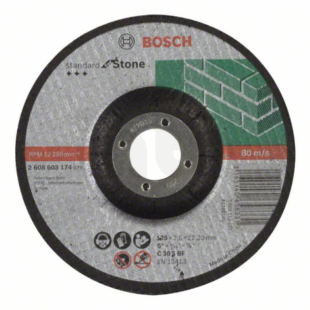 BOSCH Dělicí kotouč profilovaný Standard for Stone 2608603174