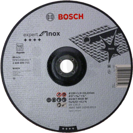 BOSCH Dělicí kotouč profilovaný Expert for Inox - Rapido 2608600711