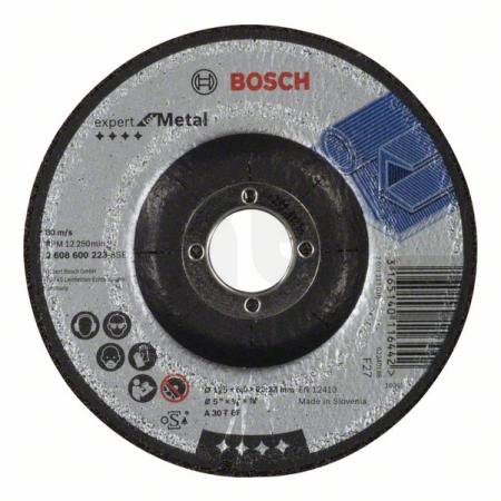 BOSCH Hrubovací kotouč profilovaný Expert for Metal 2608600223