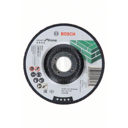 BOSCH Dělicí kotouč profilovaný Expert for Stone 2608600222