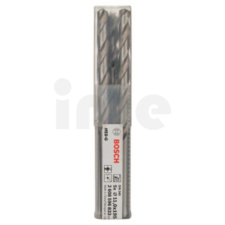 BOSCH Vrtáky do kovu HSS-G, DIN 340, 5 ks 2608596833