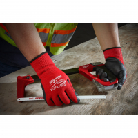 MILWAUKEE Cut Level 3 Gloves Povrstvené rukavice s třídou ochrany proti proříznutí 3/C velké balení XXL/11 4932479015