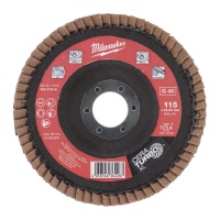 MILWAUKEE Flap discs CERA TURBO XL SLC XL 50/115 G40 4932478946